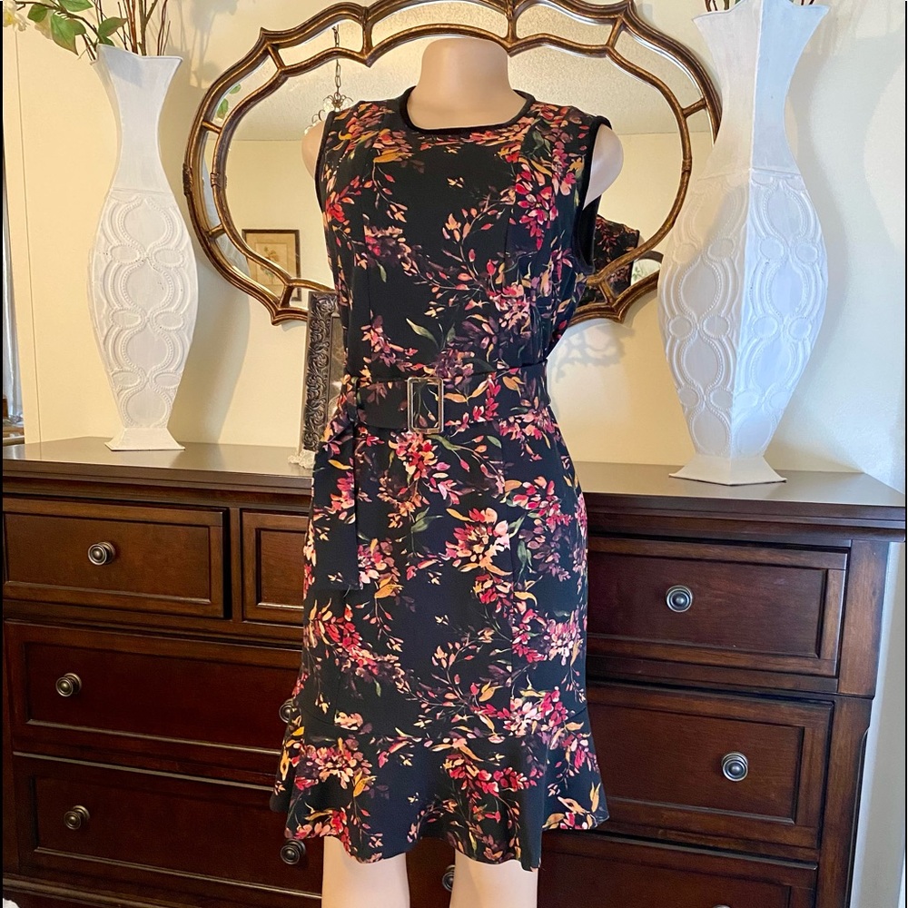 Ivanka Trump Fall Floral Dress